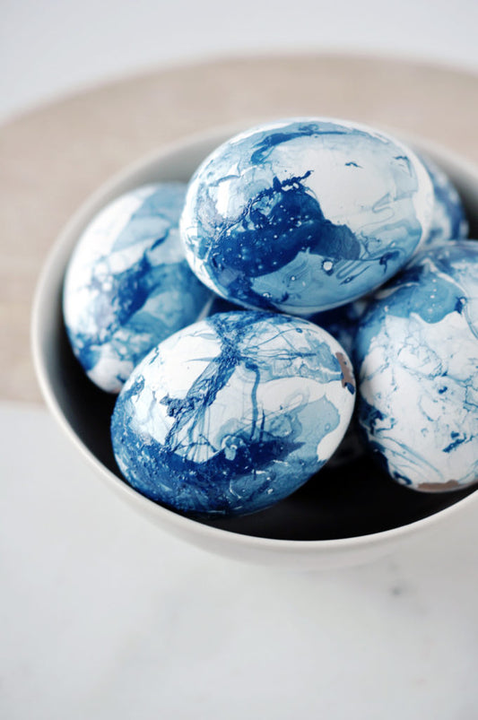 Shibori Easter eggs