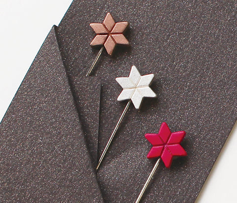 Cohana [Winter Limited Edition 2024] Star Sewing Pins KANTSUBAKI