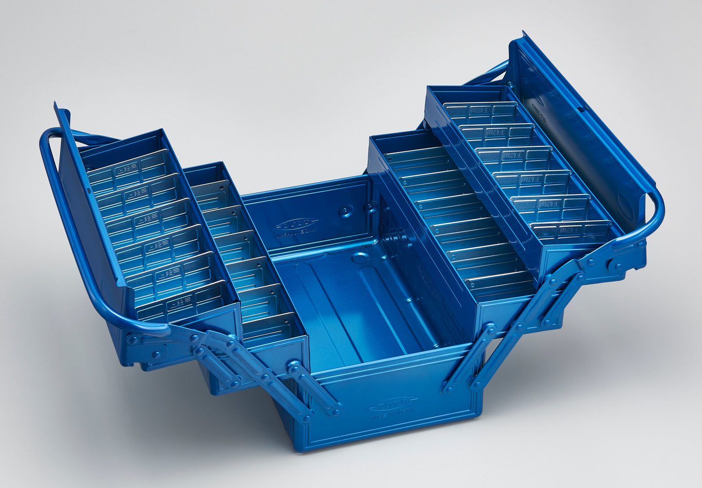 TOYO STEEL 3 Tier Cantilever Tool box GT-350B (blue)