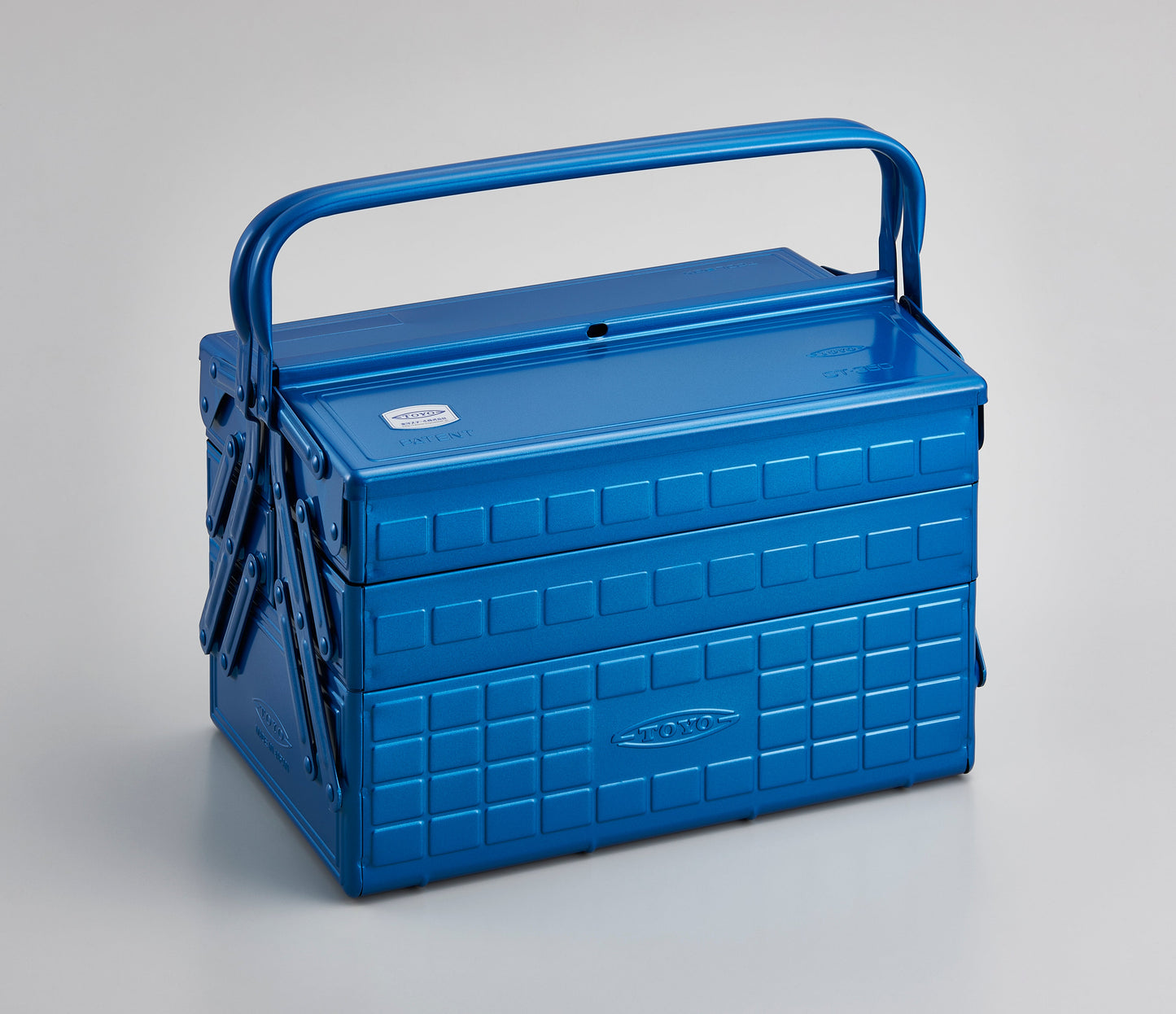 TOYO STEEL 3 Tier Cantilever Tool box GT-350B (blue)