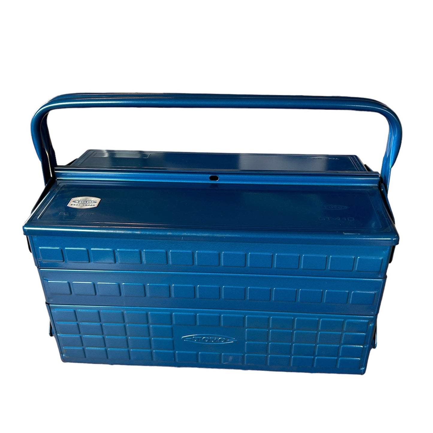 TOYO STEEL 3 Tier Cantilever Toolbox GT-410 B (blue)