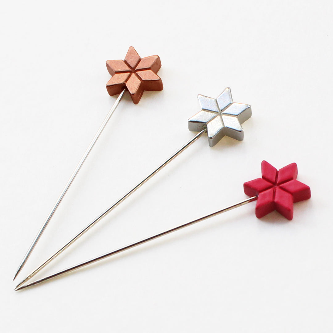 Cohana [Winter Limited Edition 2024] Star Sewing Pins KANTSUBAKI