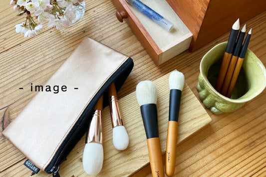 Kumano brush MAKIKO makeup brush 5 set