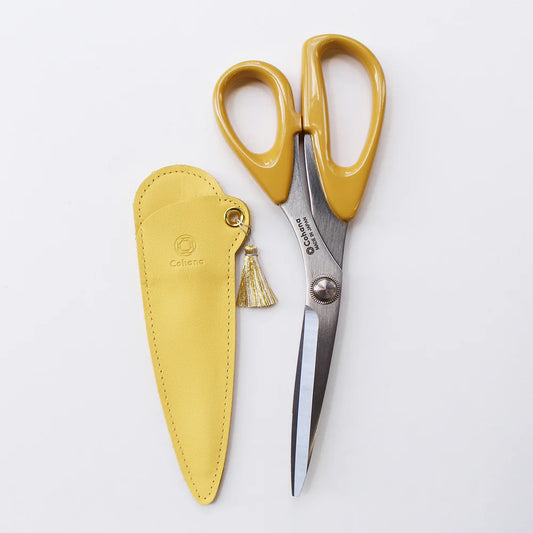 Yellow lacquered scissors (large) - Cohana 7th Anniversary edition 2024