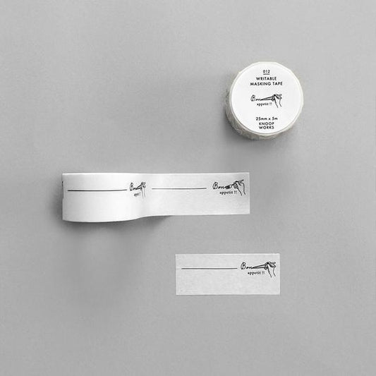 Knoopworks Write on Gift Masking Tape - 25mm