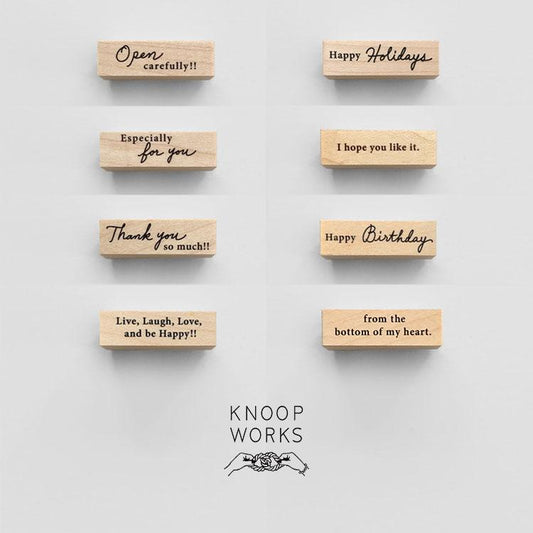 KNOOPWORKS stamp message