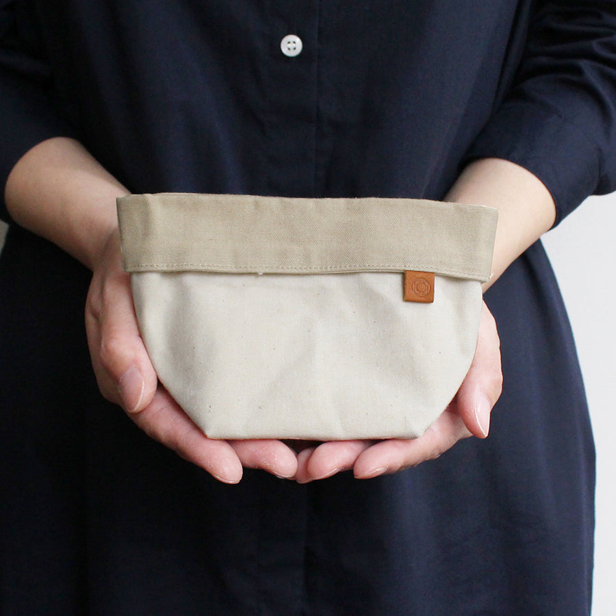 Cohana waxed canvas accessory pouch